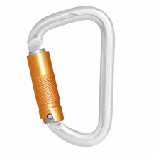 Aluminiumkarabiner mit dreifach wirkendem Automatikverschluss (Triple-Lock)