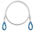 Stahl Lanyard "I"