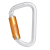 Aluminiumkarabiner mit dreifach wirkendem Automatikverschluss (Triple-Lock)