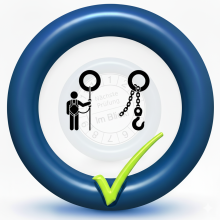 Fachbereich -  Anschlagpunkte, Anschlageinrichtungen, Anschlagsysteme und Hebetechnik - Sachkunde Prüfung und Inspektion (Prüfung - Anschlagpunkte, Anschlageinrichtungen und Sicherheitsdachhaken)